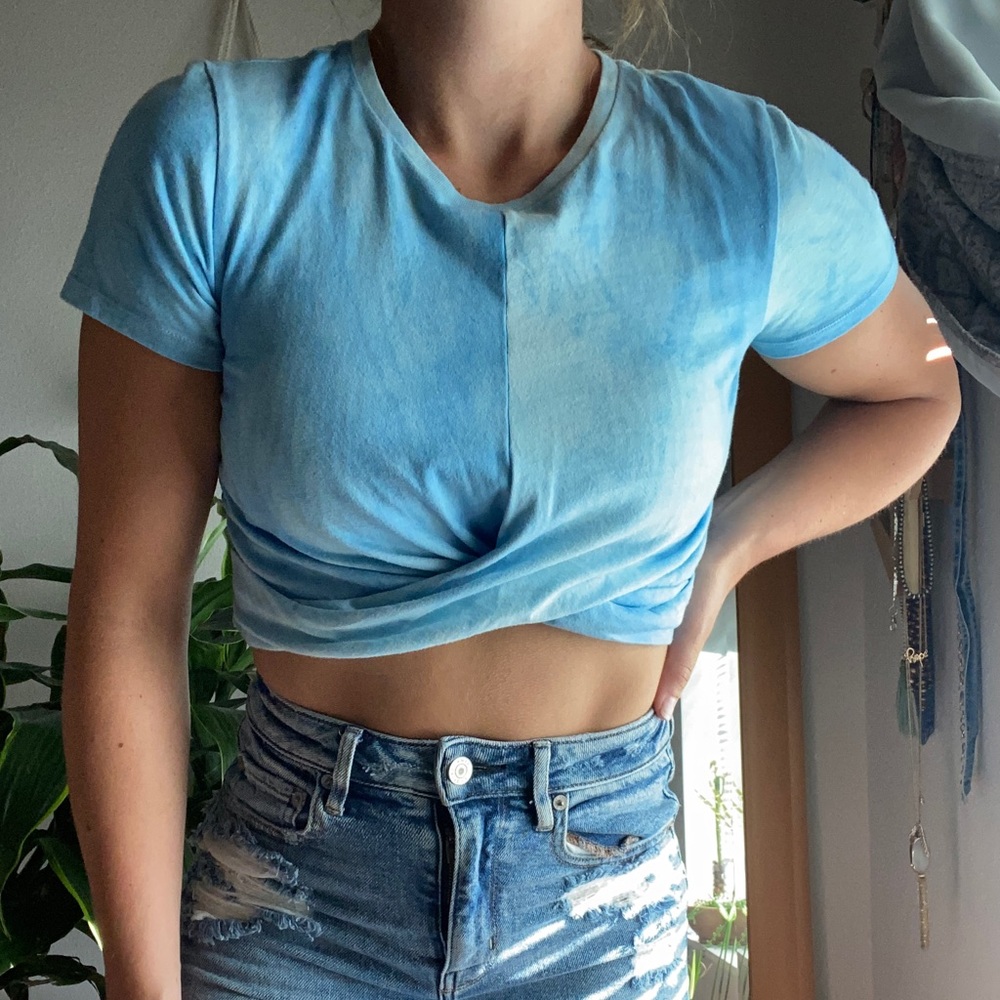 Tie-dye Crop Top